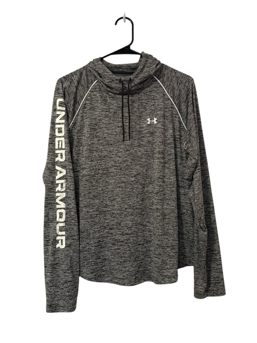 Under Armour Velocity Wordmark Lightweight Athletic Hoodie
